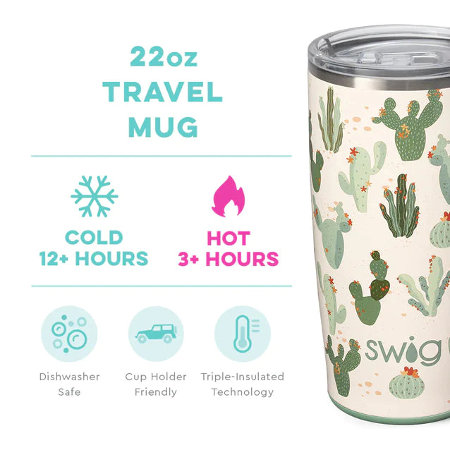 Prickly Pear Travel Mug (22oz)